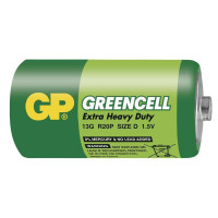 GP 13G Greencell baterie R20 1,5V (D velké mono) 1ks