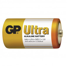 GP 14AU Ultra alkalická baterie LR14 1,5V (C malé mono) 1ks
