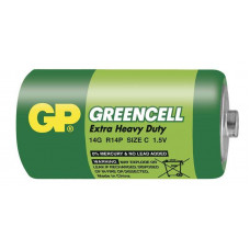 GP 14G Greencell baterie R14 1,5V (C malé mono) 1ks