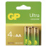 GP 15AU Ultra alkalická baterie LR6 1,5V (AA tužková) /B02214/-1