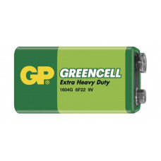 GP 1604G Greencell baterie 9V (6F22) 1ks