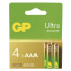 GP 24AU Ultra alkalická baterie LR03 1,5V (AAA mikrotužková) /B02114/-1