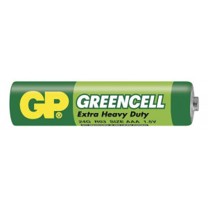 GP 24G Greencell baterie R03 1,5V (AAA mikrotužková) 1ks