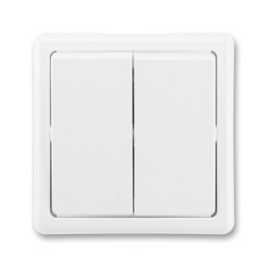 ABB Classic 3553-05289 B1 přepínač sériový řazení 5, jasně bílý