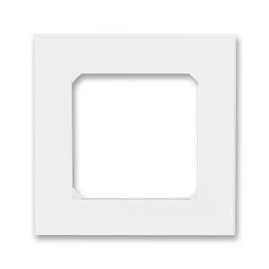 ABB Levit 3901H-A05010 03 rámeček pro elektroinstalační přístroje, jednonásobný, bílá/bílá