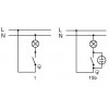 ABB 3559-A01345 přístroj spínače jednopólového, řazení 1, bezšroubový