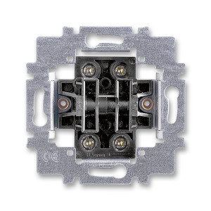 ABB 3558-A87340 přístroj ovládače zapínacího dvojitého, řazení 1/0+1/0