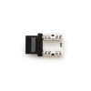 KEJ-C5E-U-BK přístroj zásuvky datové, keystone jack RJ45 Cat 5E