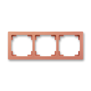 ABB Swing L 3901J-A00030 R3 rámeček trojnásobný, cihlový