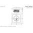 ABB Swing (L) 6619G-A06357 B1 zásuvka jednonásobná s ochranným kolíkem, s integrovanými clonkami, jasně bílá /2CHG196357A4520/-3