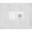 ABB Tango 3558A-A652 B kryt spínače kolébkového dělený, bílý-3