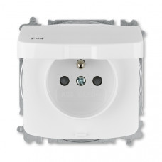 ABB Tango 6619A-A06997 B zásuvka jednonásobná IP44, bílá