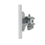 Schneider Electric ASFORA EPH2800221 zásuvka jednonásobná, clonky, bílá-2