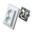 Schneider Electric ASFORA EPH9800121 zásuvka dvojnásobná, bílá-1