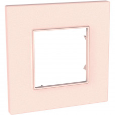 UNICA MGU4.702.37 krycí rámeček Quadro, Salmon /MGU470237/