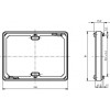 ABB 5914-0169 B1 rámeček distanční 81x105x12,5