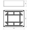 Kopos KT 250 KA krabice rozvodná 205x255x66