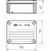 OBO T 100 OE odbočná krabice IP66 150x116x67 /2007255/