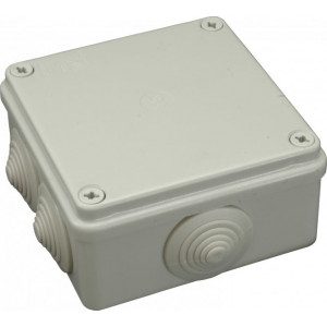 S-BOX 106 instalační krabice s průchodkami IP55 100x100x50