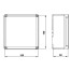 SEZ S-BOX 116 SK elektroinstalační krabice IP66 100x100x50-2