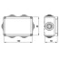 SEZ S-BOX 206 SK krabice 120x80x50mm, 6 kruhových průchodek, IP55-2