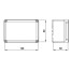 SEZ S-BOX 216 SK elektroinstalační krabice 120x80x50mm, IP66-2
