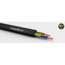 H05RR-F 3G1 (CGSG 3Cx1) gumový kabel 3x1