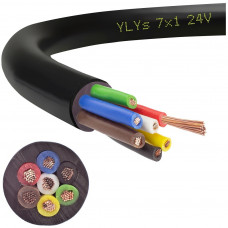 YLYs 7x1 autokabel