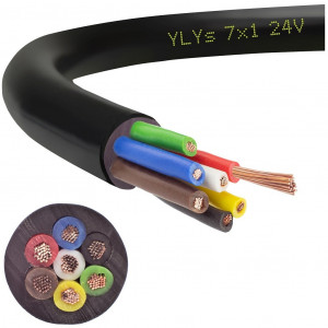 YLYs 7x1,5 autokabel