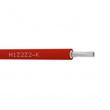 H1Z2Z2-K 6 solární kabel 6mm, červený