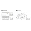 Eastron SDM530D-2T 2-sazbový elektroměr na DIN lištu 7M