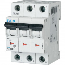 Eaton PL6-B20/3 třífázový jistič 20A /286590/