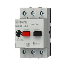 ISKRA MS25-2,5 motorový spouštěč na lištu DIN 1,6-2,5A