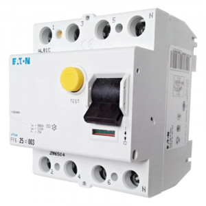 Eaton PF6-40/4/003-A proudový chránič 25A 4P 30mA /112933/