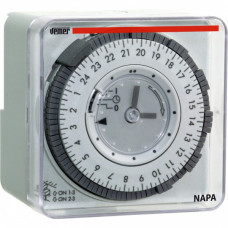 Vemer NAPA-D spínací hodiny do panelu/na stěnu/na lištu DIN /VP884100/