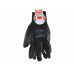 Extol Premium 8856637 rukavice z polyesteru polomáčené v PU, černé, velikost 10"