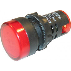 AD16-22DS LED signálka červená 230V K459A