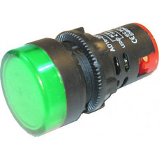AD16-22DS LED signálka zelená 230V K459B