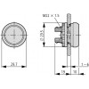 Eaton M22-D-G tlačítko zelené /216596/