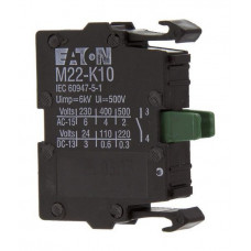 Eaton M22-K10 kontaktní prvek spínací, čelní upevnění /216376/