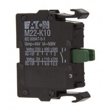 Eaton M22-K10 kontaktní prvek spínací, čelní upevnění /216376/