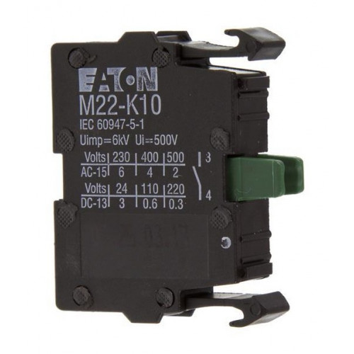 Eaton M22-K10 kontaktní prvek spínací, čelní upevnění /216376.
