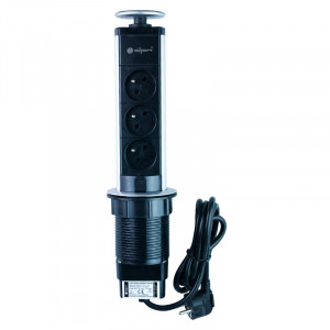 DPM PF1203L výsuvná zásuvka 3x230V