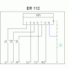 DCK ER112/NVP7P elektroměrový rozváděč, jednosazbový, 3f, 40A