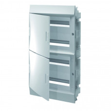 ABB Mistral41F rozvodnice zapuštěná IP41 72M 4x18 plná dvířka /1SLM004102A1110/