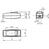ABB 3251-01915 spínač jednopólový šňůrový průchozí, bílý