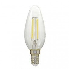 Argus LED FLM E14 C37 4W WW svíčková LED žárovka 4W s vláknem, čirá