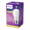 Philips LED classic 60W A60 E27 WW LED žárovka 7W /929001243082/