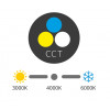 Ecolite LED-CSQ-CCT/12W/BI RAFA 2 stropní svítidlo 12W