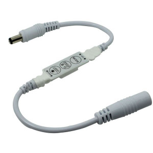 G078 ovládač LED pásků 12V/6A s DC konektory